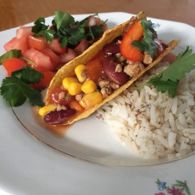 Vegetarische Taco’s met Tomatensalsa